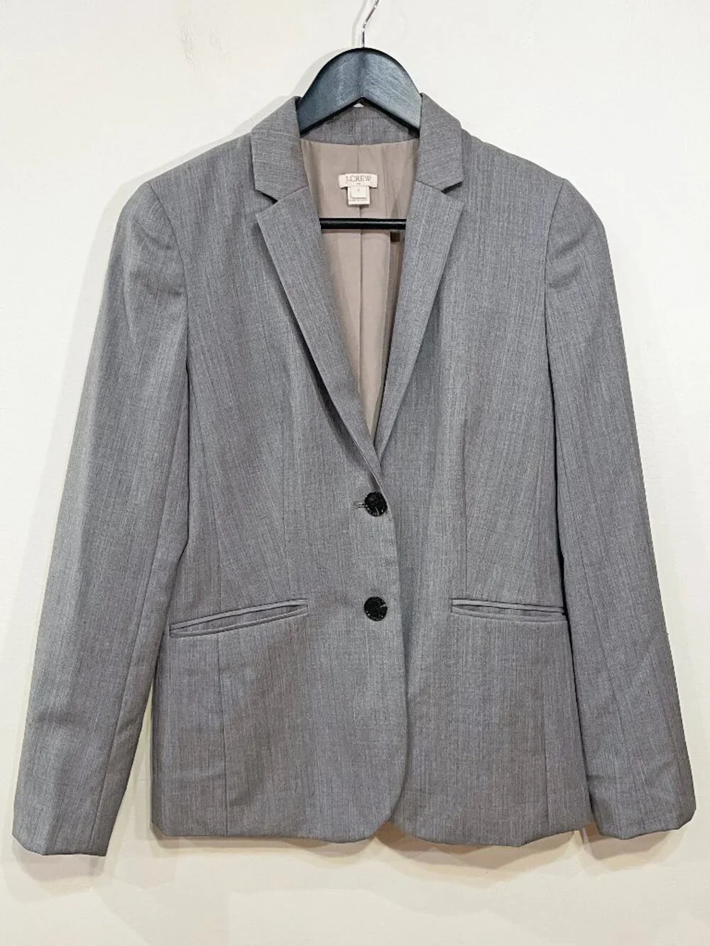 EUC J.Crew Wool Blend Blazer Gray 2, XS